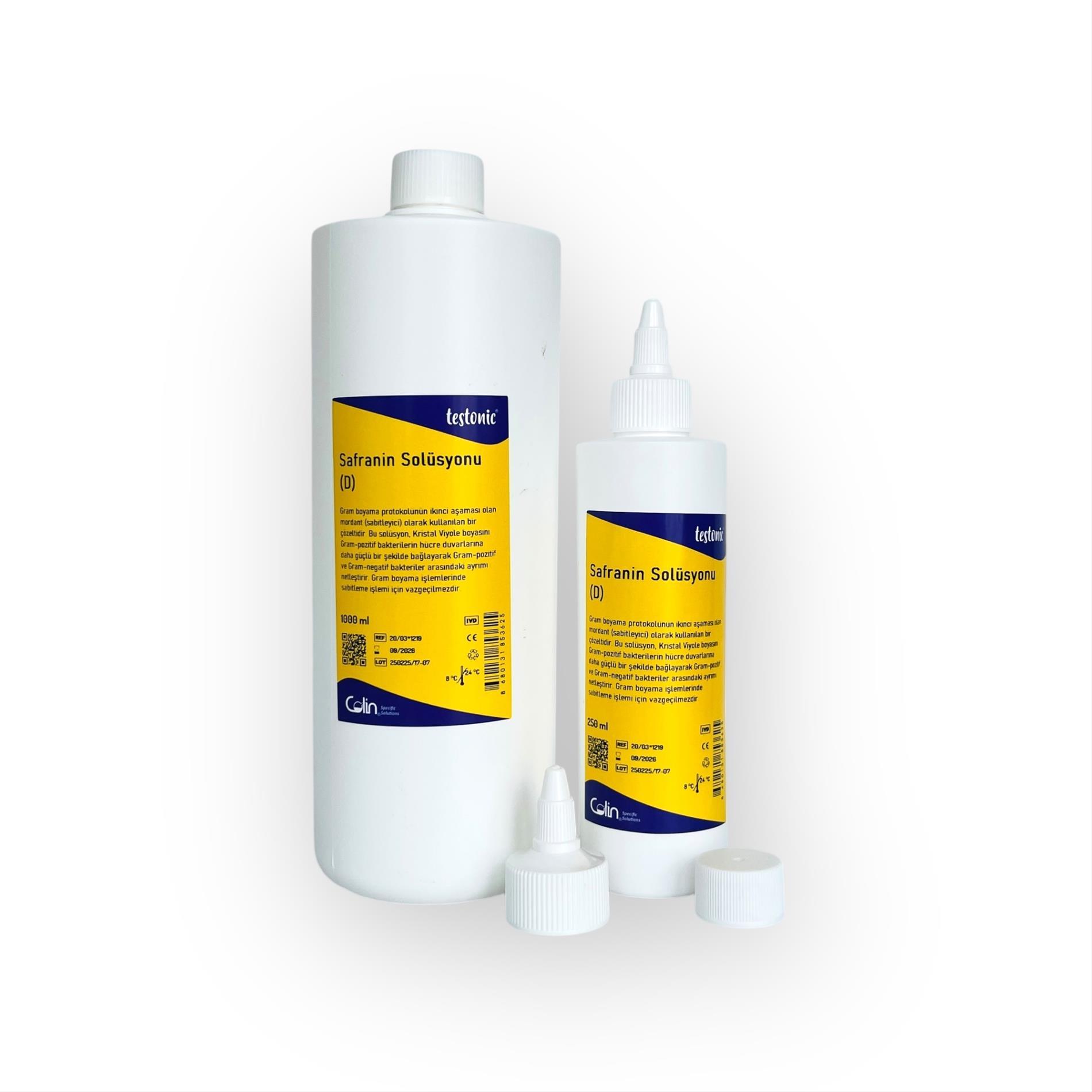 Safranin Solution (D) for Gram Staining